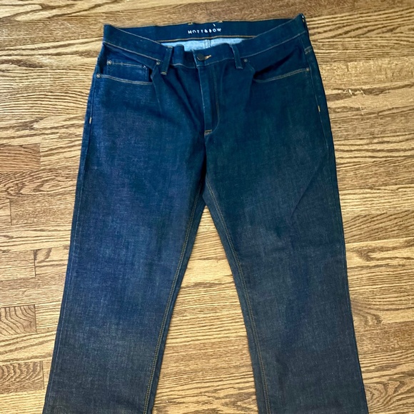 Mott & Bow Jeans Crosby Straight 35x32 - Picture 1 of 4